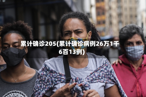 累计确诊205(累计确诊病例26万1千6百13例)