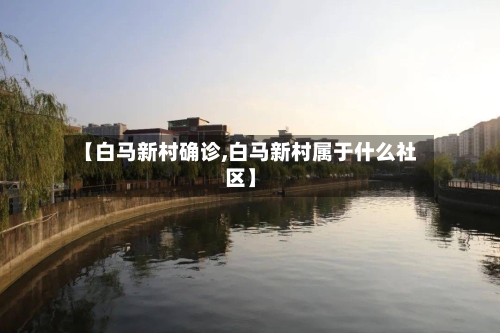 【白马新村确诊,白马新村属于什么社区】
