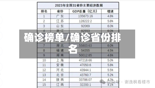 确诊榜单/确诊省份排名-第2张图片