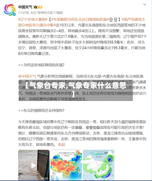 【气象台专家,气象专家什么意思】-第3张图片