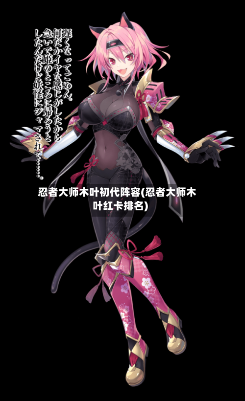 忍者大师木叶初代阵容(忍者大师木叶红卡排名)