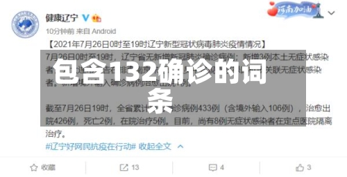 包含132确诊的词条
