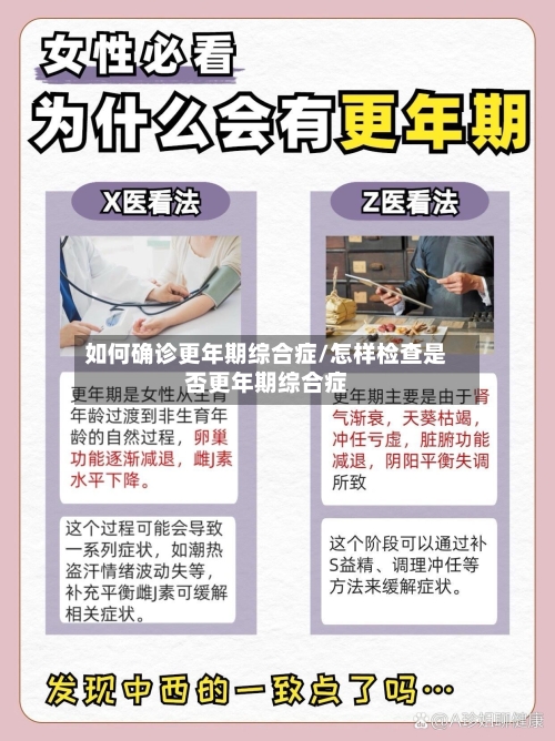 如何确诊更年期综合症/怎样检查是否更年期综合症