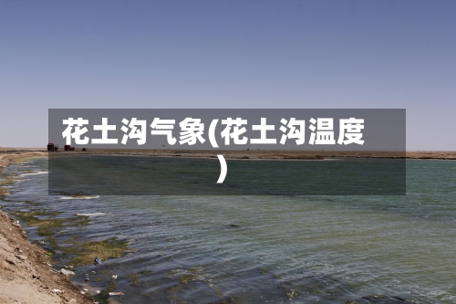 花土沟气象(花土沟温度)