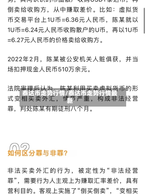 泰达币走势行情/泰达币走势行情最新