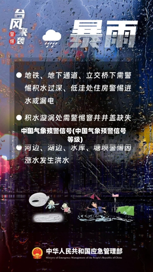 中国气象预警信号(中国气象预警信号等级)-第2张图片