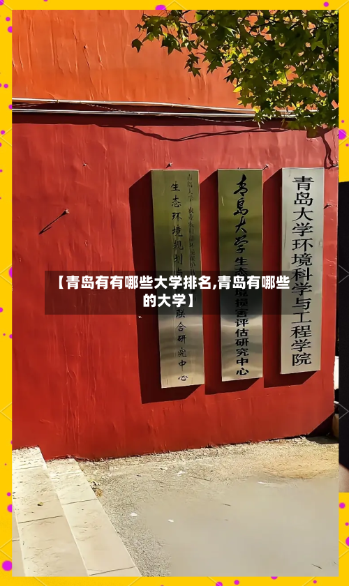 【青岛有有哪些大学排名,青岛有哪些的大学】