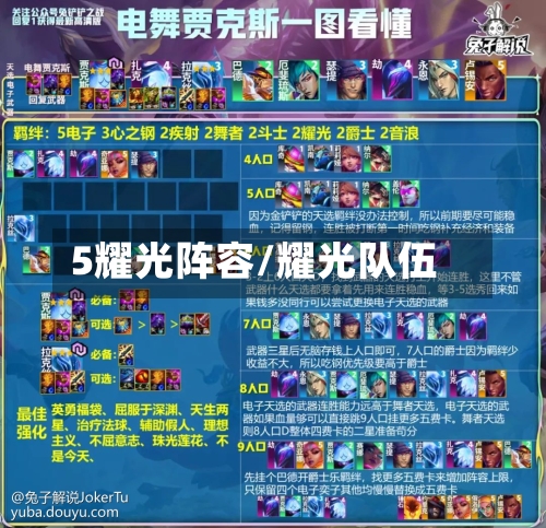 5耀光阵容/耀光队伍