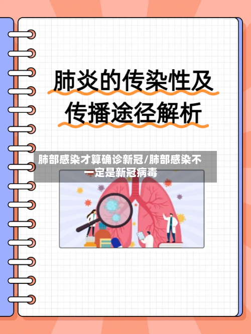 肺部感染才算确诊新冠/肺部感染不一定是新冠病毒-第3张图片