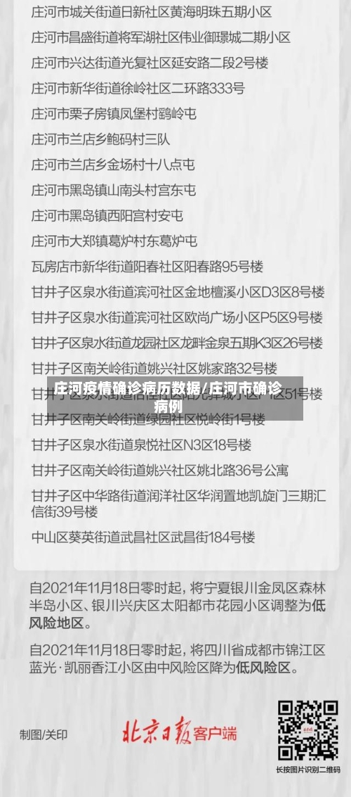 庄河疫情确诊病历数据/庄河市确诊病例