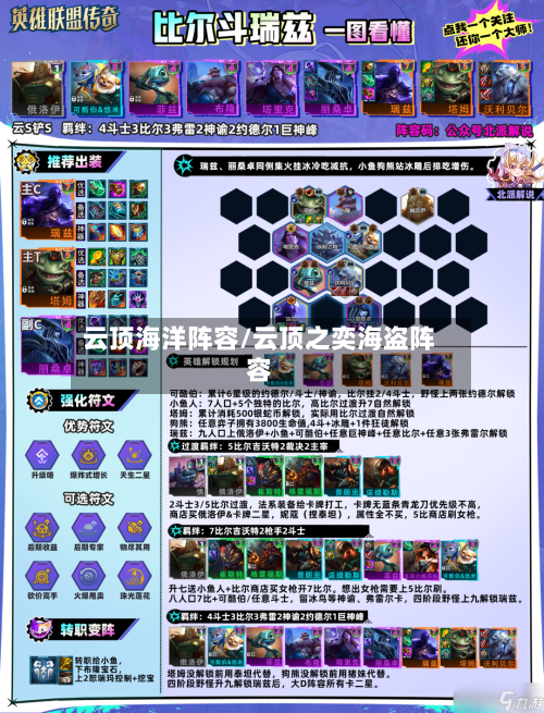 云顶海洋阵容/云顶之奕海盗阵容-第2张图片