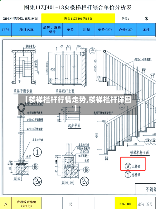 【楼梯栏杆行情走势,楼梯栏杆详图】
