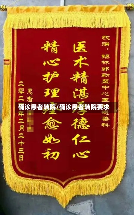 确诊患者转院/确诊患者转院要求