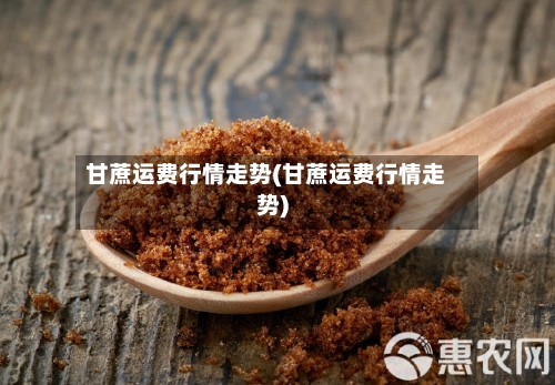 甘蔗运费行情走势(甘蔗运费行情走势)