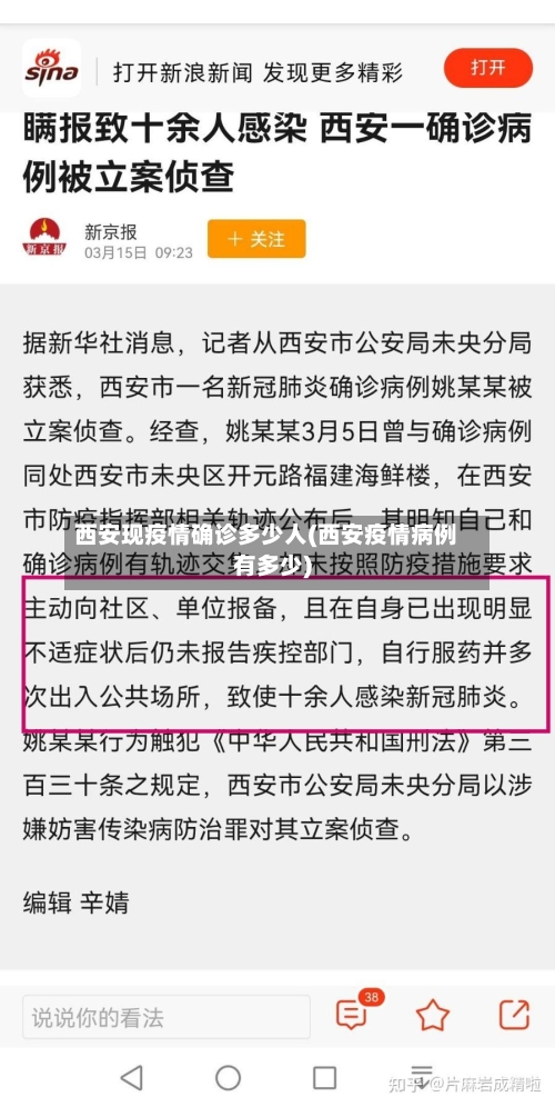 西安现疫情确诊多少人(西安疫情病例有多少)